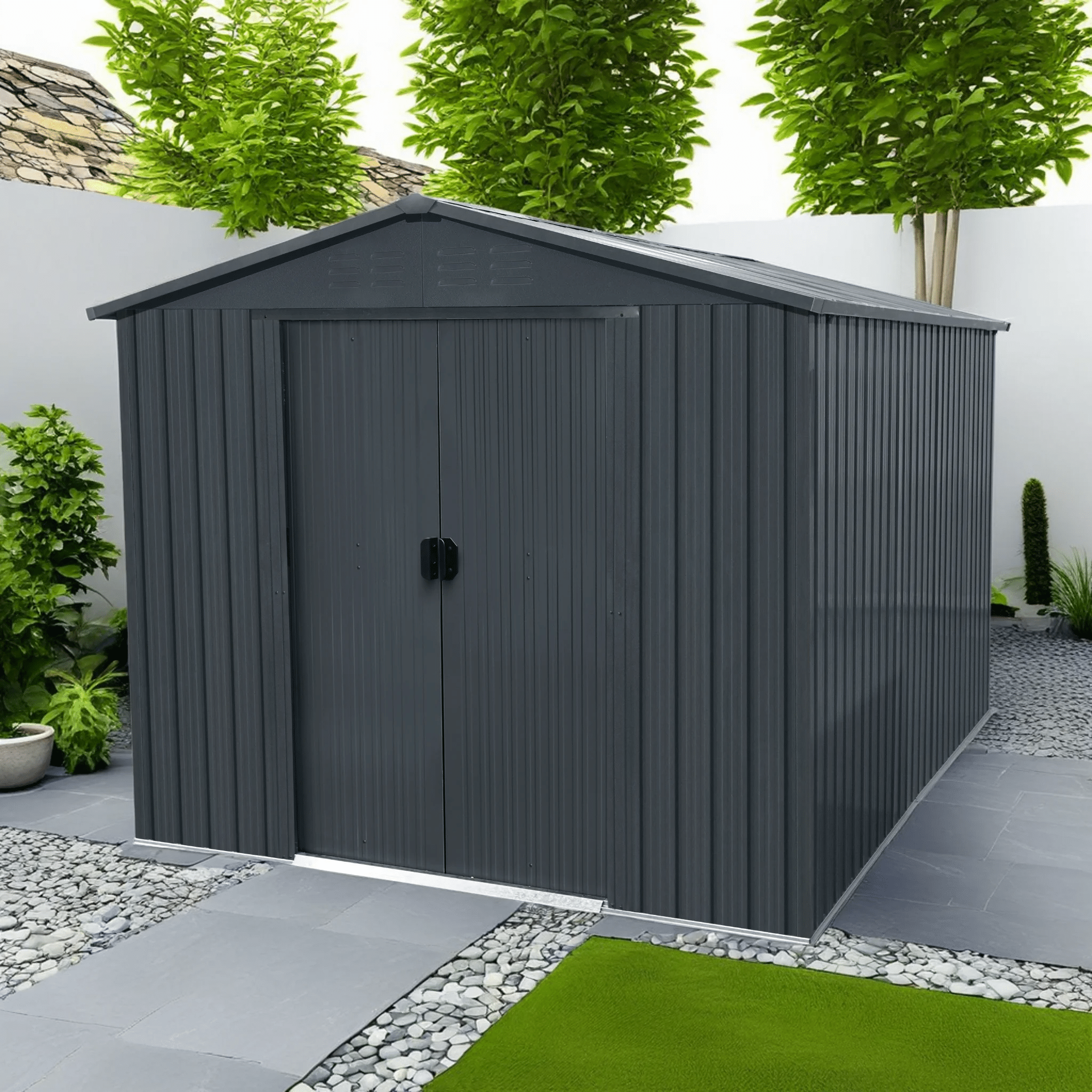 Naterial Vesuvia abri acier 7,10m²