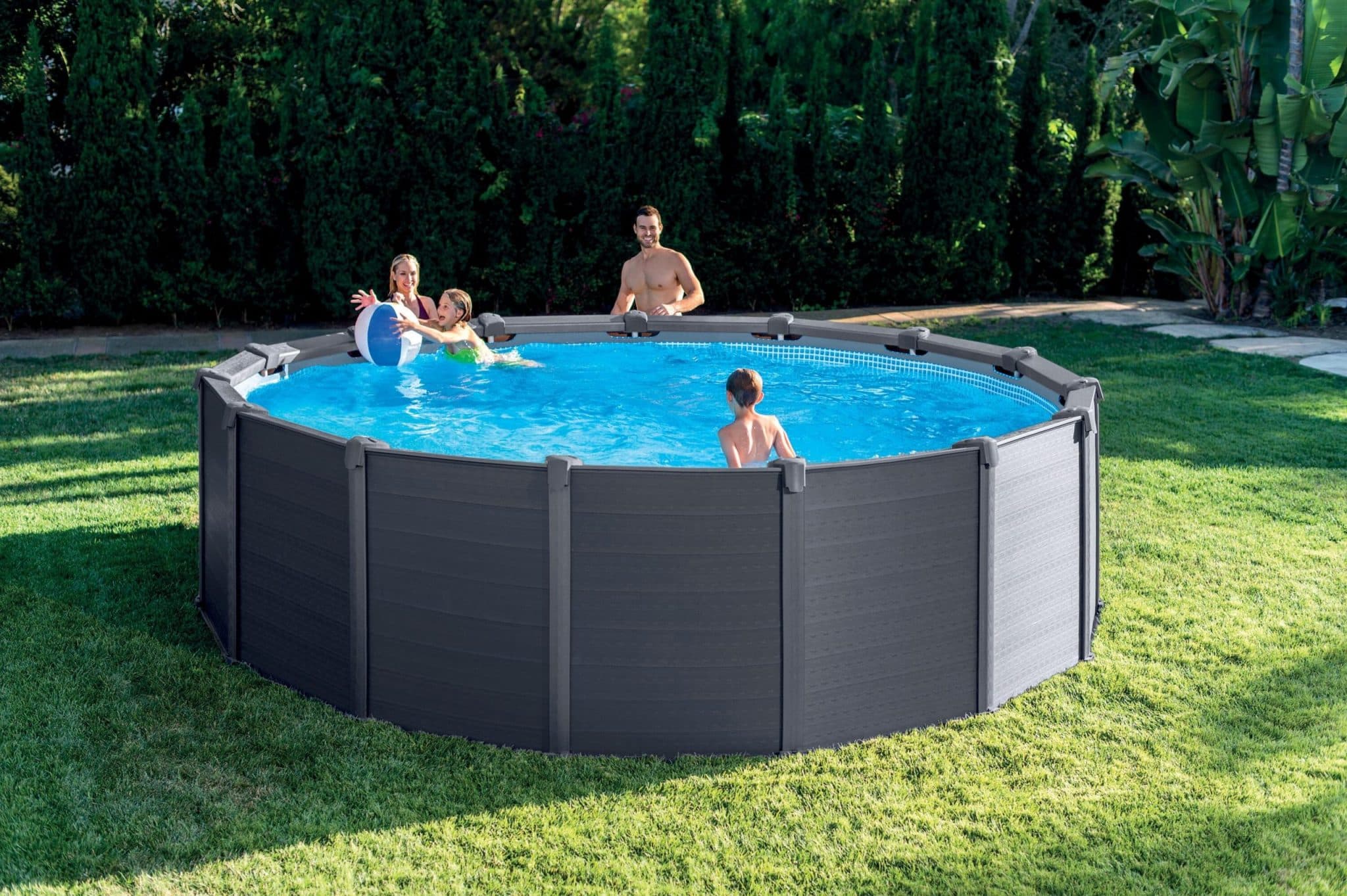 Intex Graphite ronde Ø 4,78m
