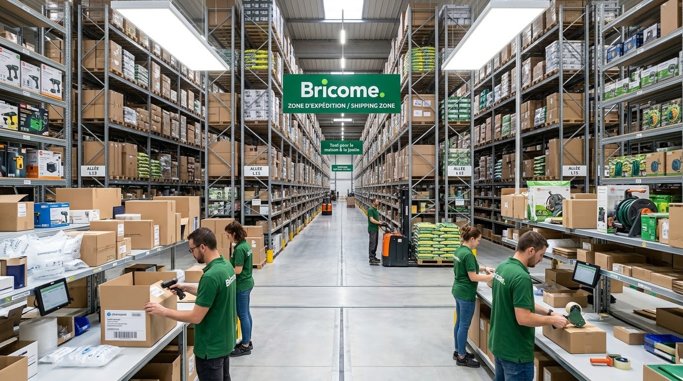 Centre logistique Bricanza